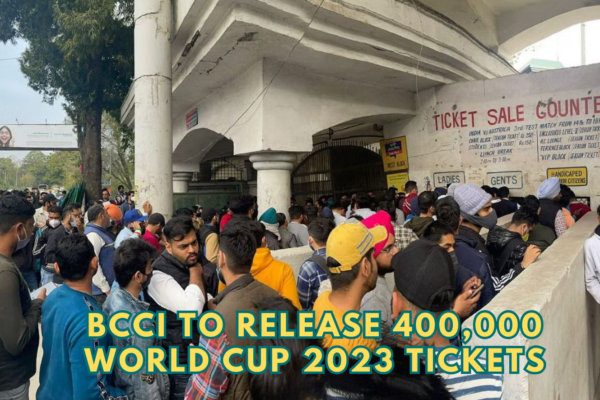 BCCI to Release 400,000 World Cup 2023 Tickets