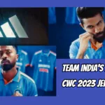 Team India's new CWC 2023 jersey