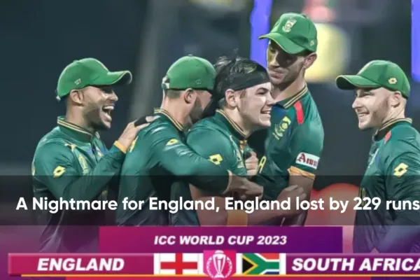 A Nightmare for England